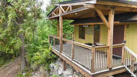 Outdoor Deck Photo of 4825 Sinclair Bay Road, Pender Harbour, BC