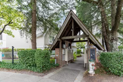 Aerial View of 22 6588 Southoaks Crescent, Burnaby, BC