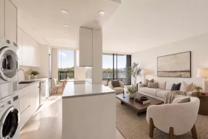 Living Room Photo of 902 2370 W 2nd Avenue, Vancouver, BC