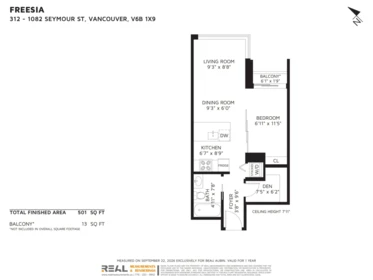 Guest Bathroom Photo of 312 1082 Seymour Street, Vancouver, BC