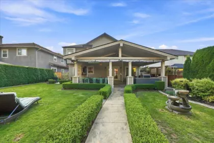 Aerial View of 9362 207 Street, Langley, BC