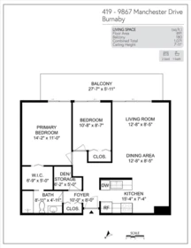 419 9867 Manchester Drive, Burnaby, BC, Burnaby — Apartment/Condo for sale
