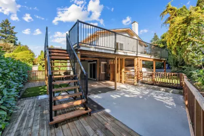 Aerial View of 7801 Wiltshire Boulevard, Delta, BC