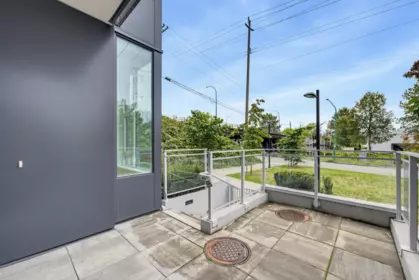 Outdoor Patio Photo of 106 4433 Alaska Street, Burnaby, BC