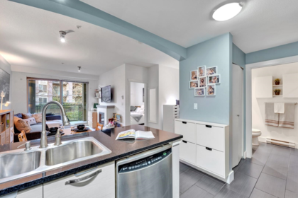 Kitchen Photo of 308 7478 Byrnepark Walk, Burnaby, BC