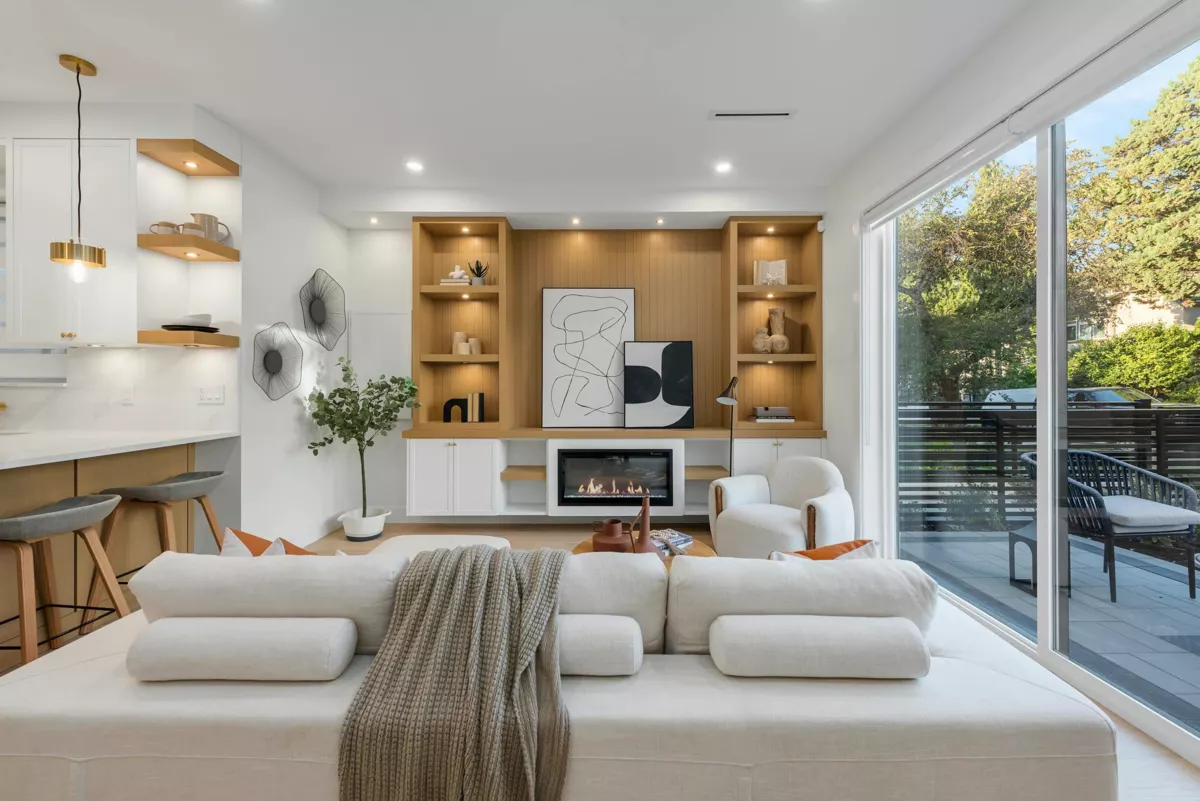 Exterior Rear Photo of 1 4855 Dumfries Street, Vancouver, BC