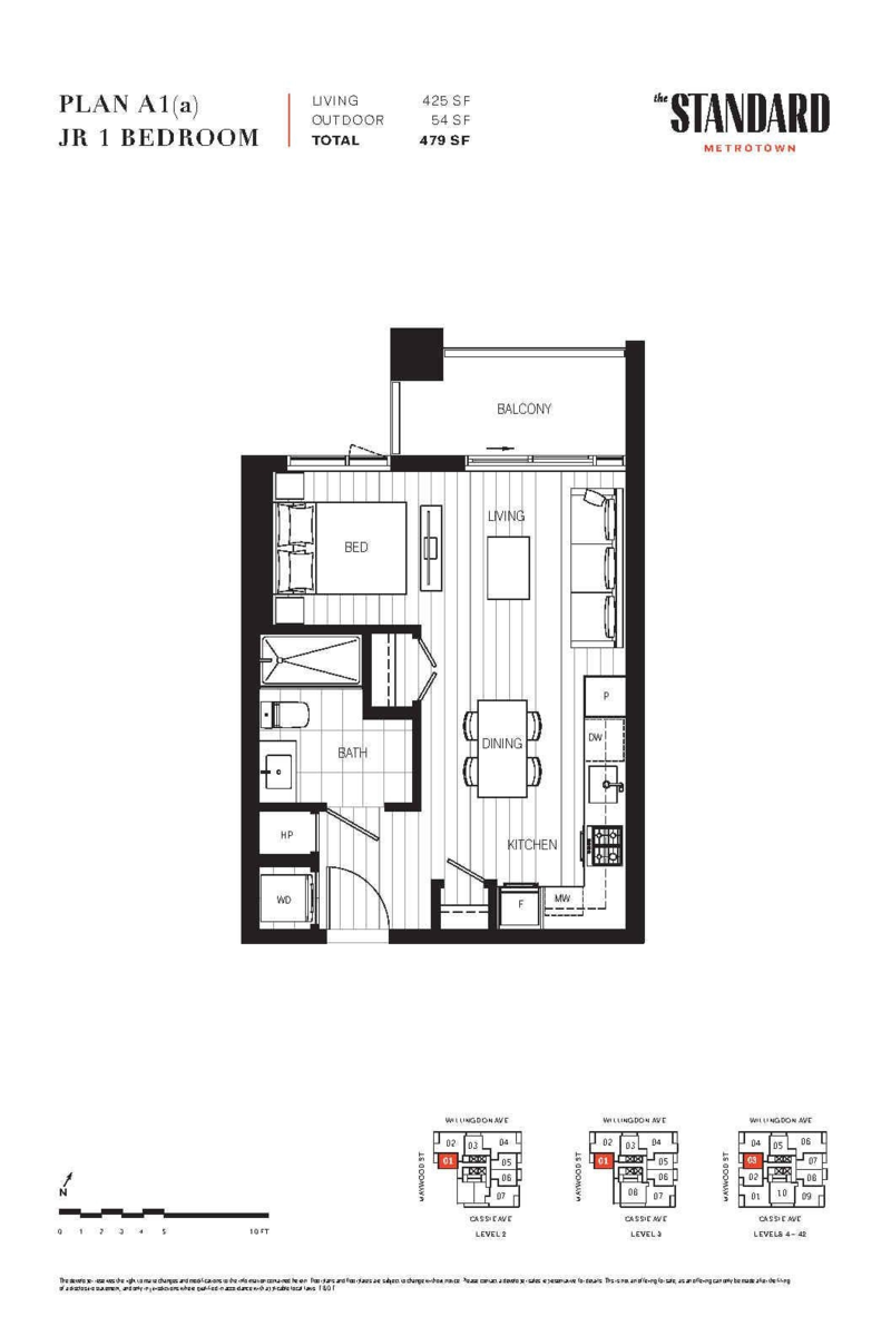 Dining Area Photo of 503 6468 Willingdon Avenue, Burnaby, BC