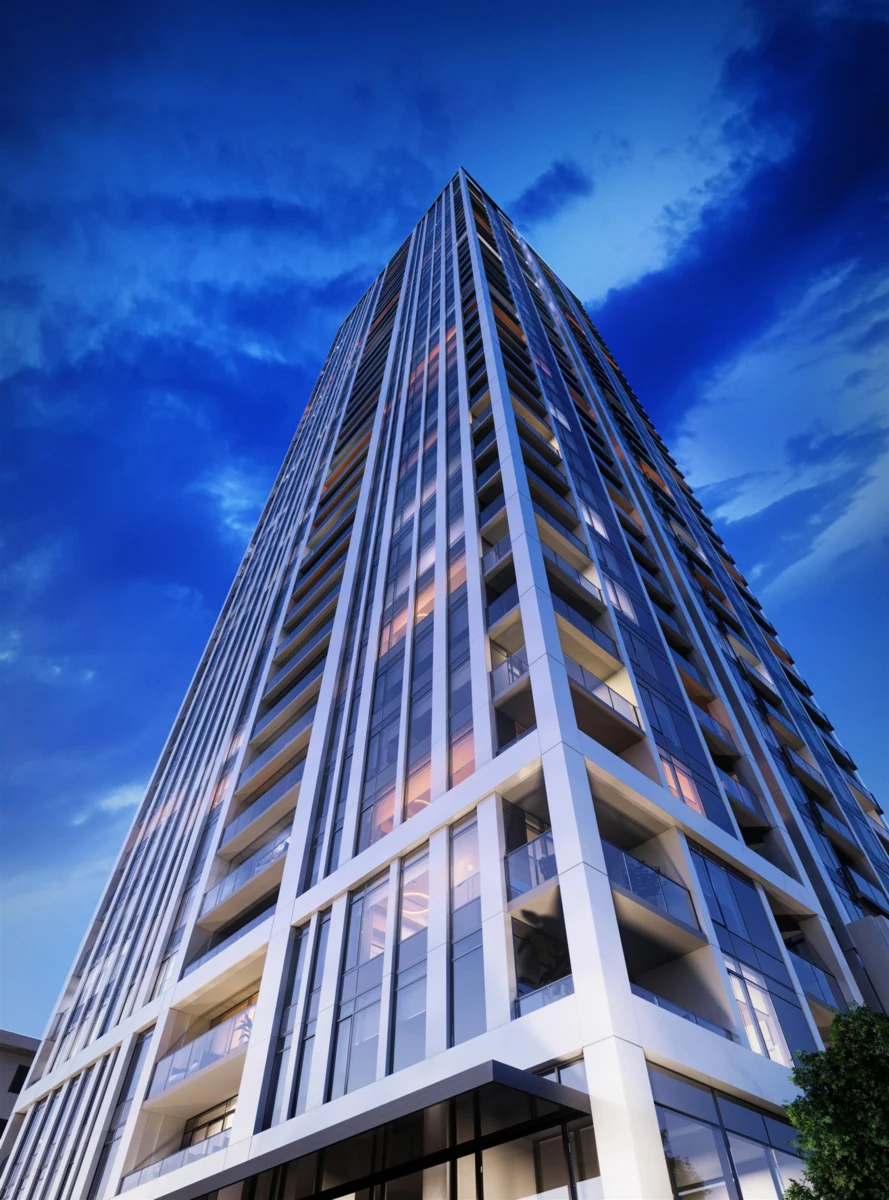 Exterior Rear Photo of 503 6468 Willingdon Avenue, Burnaby, BC