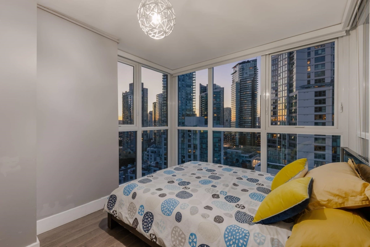 Bedroom 2 Photo of 2101 388 Drake Street, Vancouver, BC