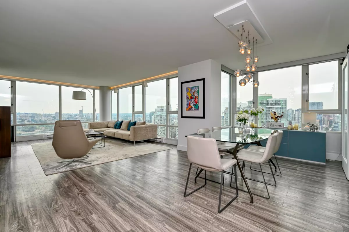 Bedroom 3 Photo of 3307 1033 Marinaside Crescent, Vancouver, BC