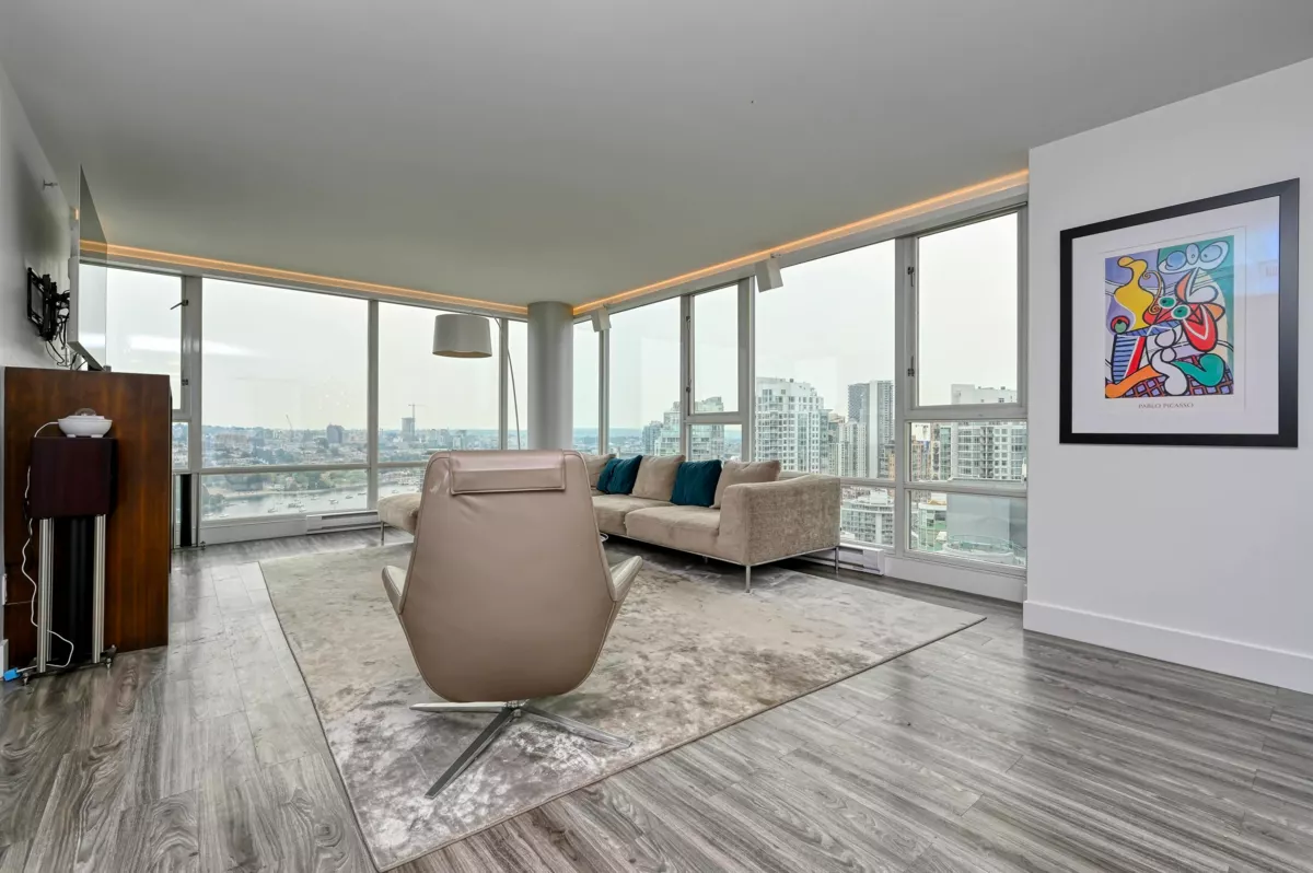 Primary Bedroom Photo of 3307 1033 Marinaside Crescent, Vancouver, BC