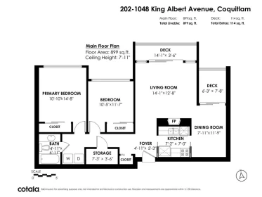 202 1048 King Albert Avenue, Coquitlam, BC, Coquitlam — Apartment/Condo for sale