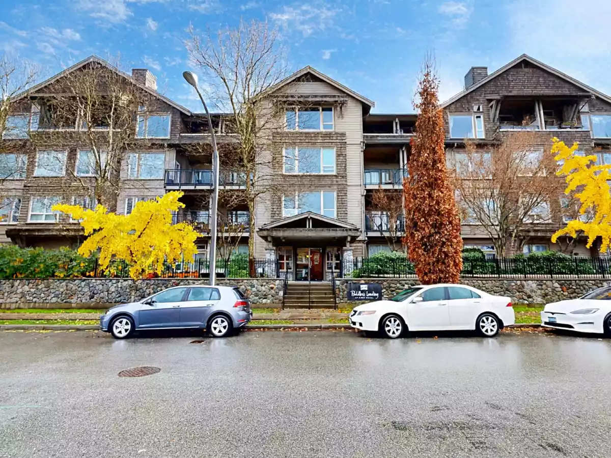 Exterior Front Photo of 208 250 Salter Street, New Westminster, BC
