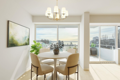 Kitchen Island Photo of 203 1730 Duchess Avenue, West Vancouver, BC