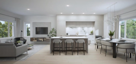 Kitchen Island Photo of 110 433 E 3rd Street, North Vancouver, BC