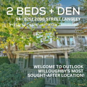 94 8251 209b Street, Langley, BC, Langley — Townhouse for sale