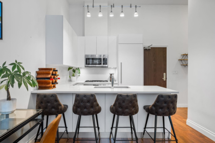 Kitchen Photo of 104 199 Victory Ship Way, North Vancouver, BC