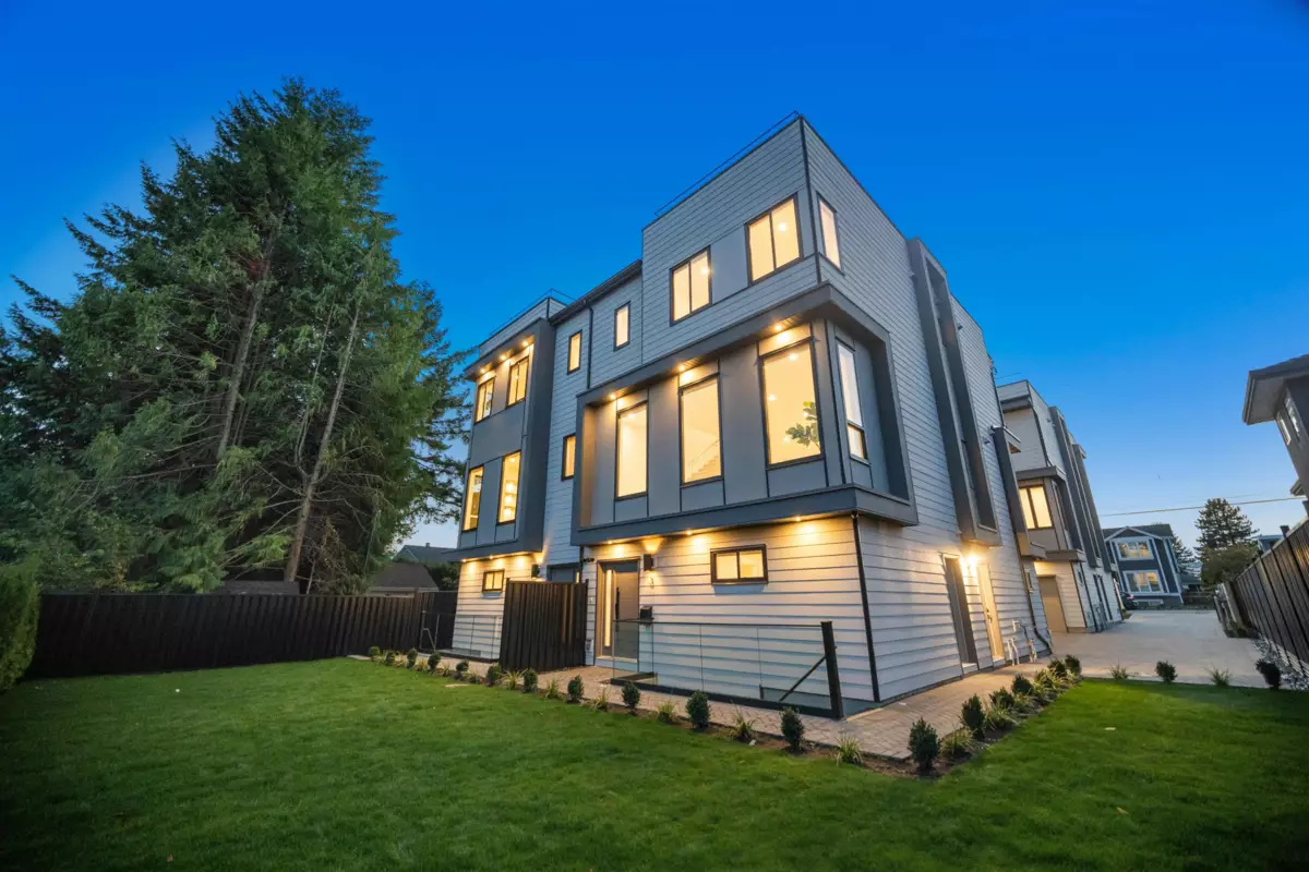 Exterior Rear Photo of 3 1536 Duthie Avenue, Burnaby, BC