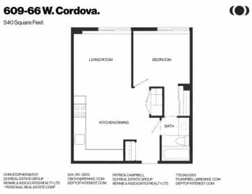 Staircase Photo of 609 66 W Cordova Street, Vancouver, BC