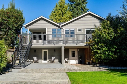 Aerial View of 1258 Jefferson Avenue, West Vancouver, BC