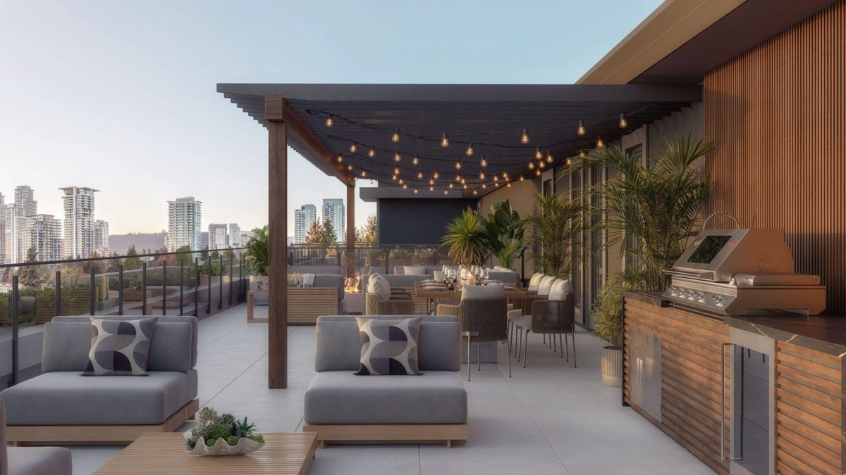 Kitchen Island Photo of W307 600 Shaw Avenue, Coquitlam, BC