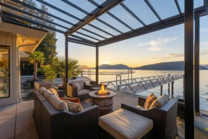 Front exterior of 2 Strachan Point Road, West Vancouver, BC