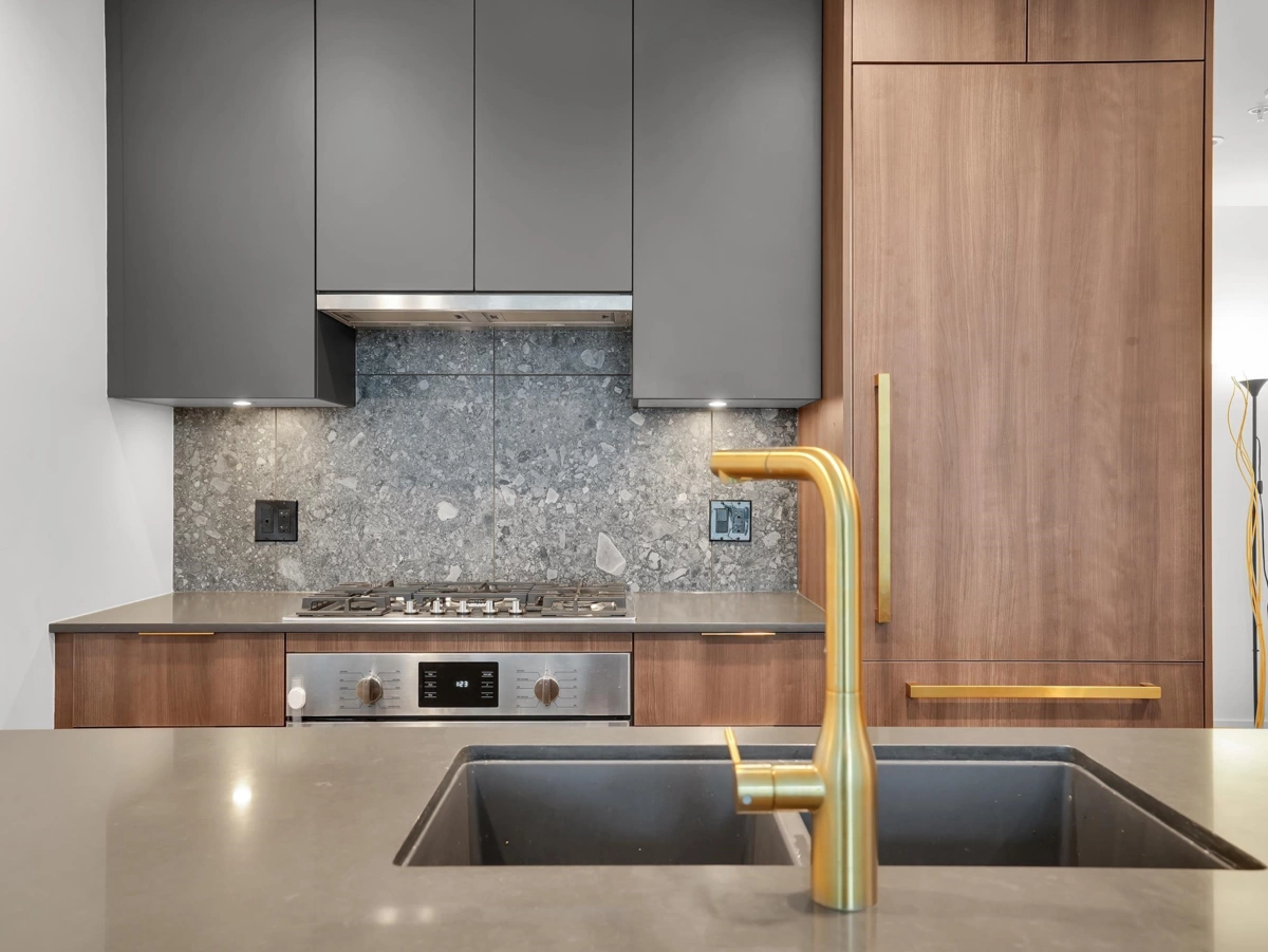 Kitchen Island Photo of 404 2375 Emery Court, North Vancouver, BC