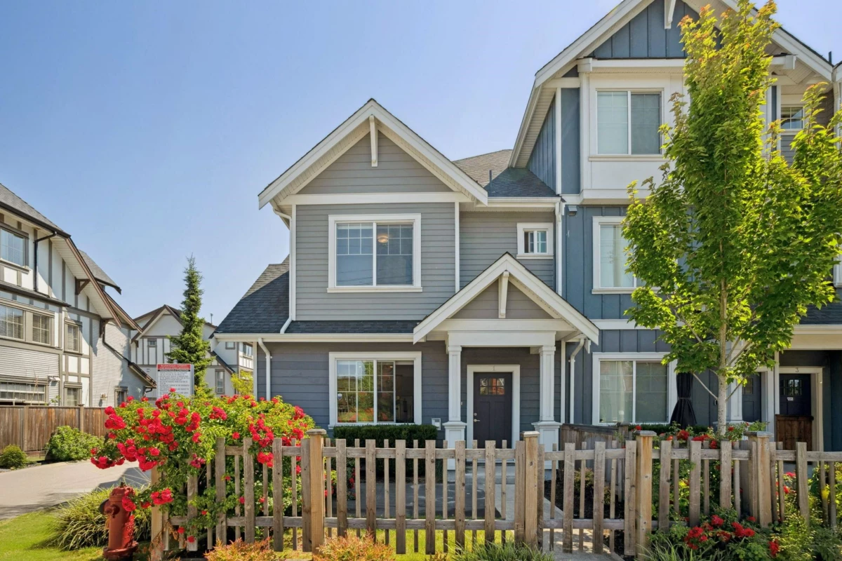 Exterior Rear Photo of 1 7780 Bridge Street, Richmond, BC