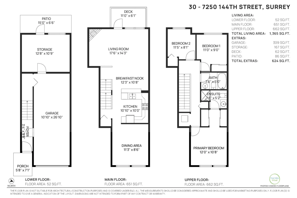 Entry Foyer Photo of 30 7250 144 Street, Surrey, BC