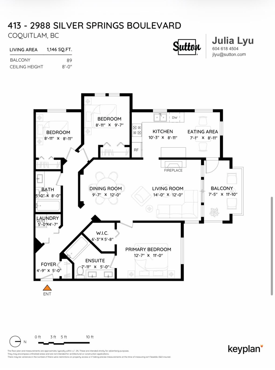 Outdoor Deck Photo of 413 2988 Silver Springs Boulevard, Coquitlam, BC