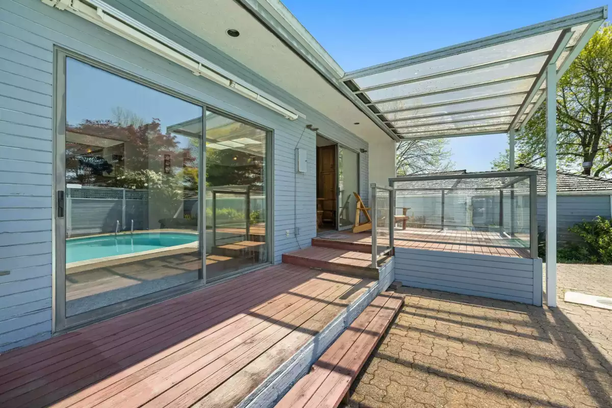 Aerial View of 5757 Goldenrod Crescent, Delta, BC