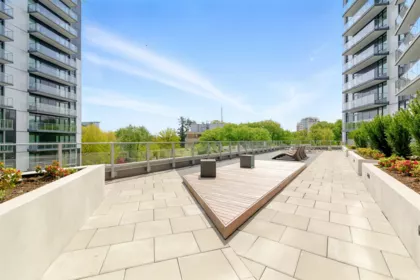 Outdoor Deck Photo of 422 6808 Minoru Boulevard, Richmond, BC