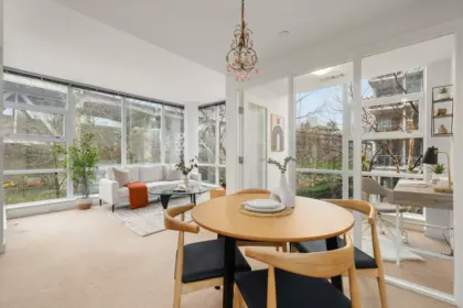 Kitchen Island Photo of 605 633 Kinghorne Mews, Vancouver, BC