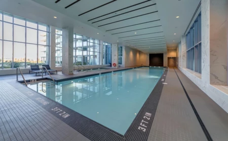 Swimming Pool Photo of 503 6611 Pearson Way, Richmond, BC