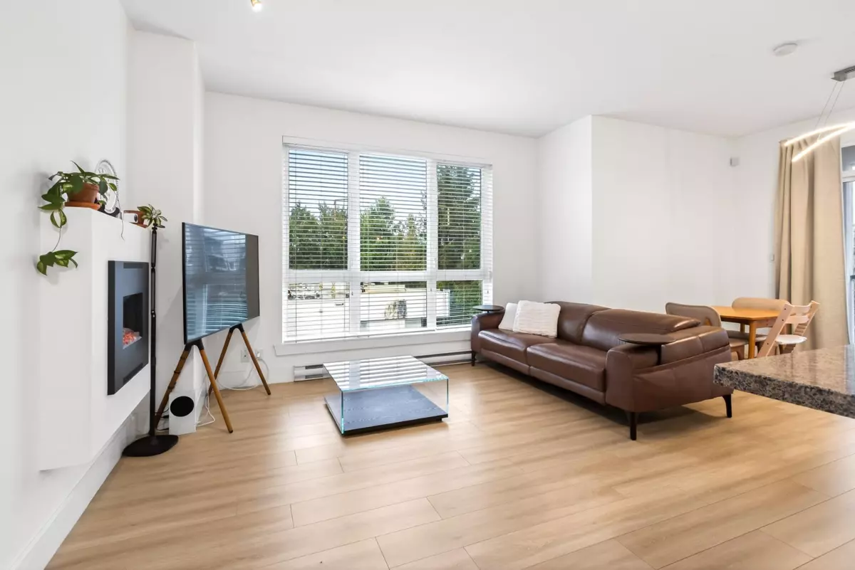 Living Room Photo of 301 8400 Anderson Road, Richmond, BC