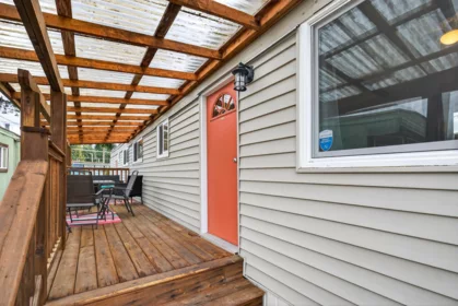 Outdoor Deck Photo of 8 24330 Fraser Highway, Langley, BC