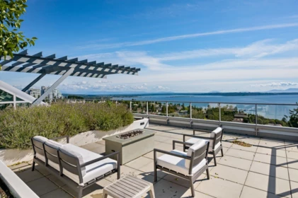 Aerial View of 407 1501 Vidal Street, White Rock, BC