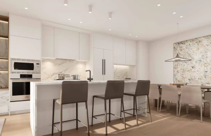 Breakfast Nook Photo of 1 3638 W 3rd Avenue, Vancouver, BC