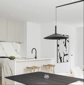 Kitchen Island Photo of 1 3638 W 3rd Avenue, Vancouver, BC
