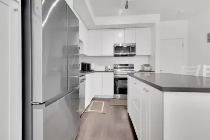 Kitchen Island Photo of 408 15815 85 Avenue, Surrey, BC