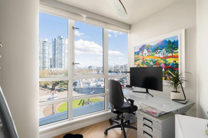 Office / Den Photo of 505 1201 Marinaside Crescent, Vancouver, BC