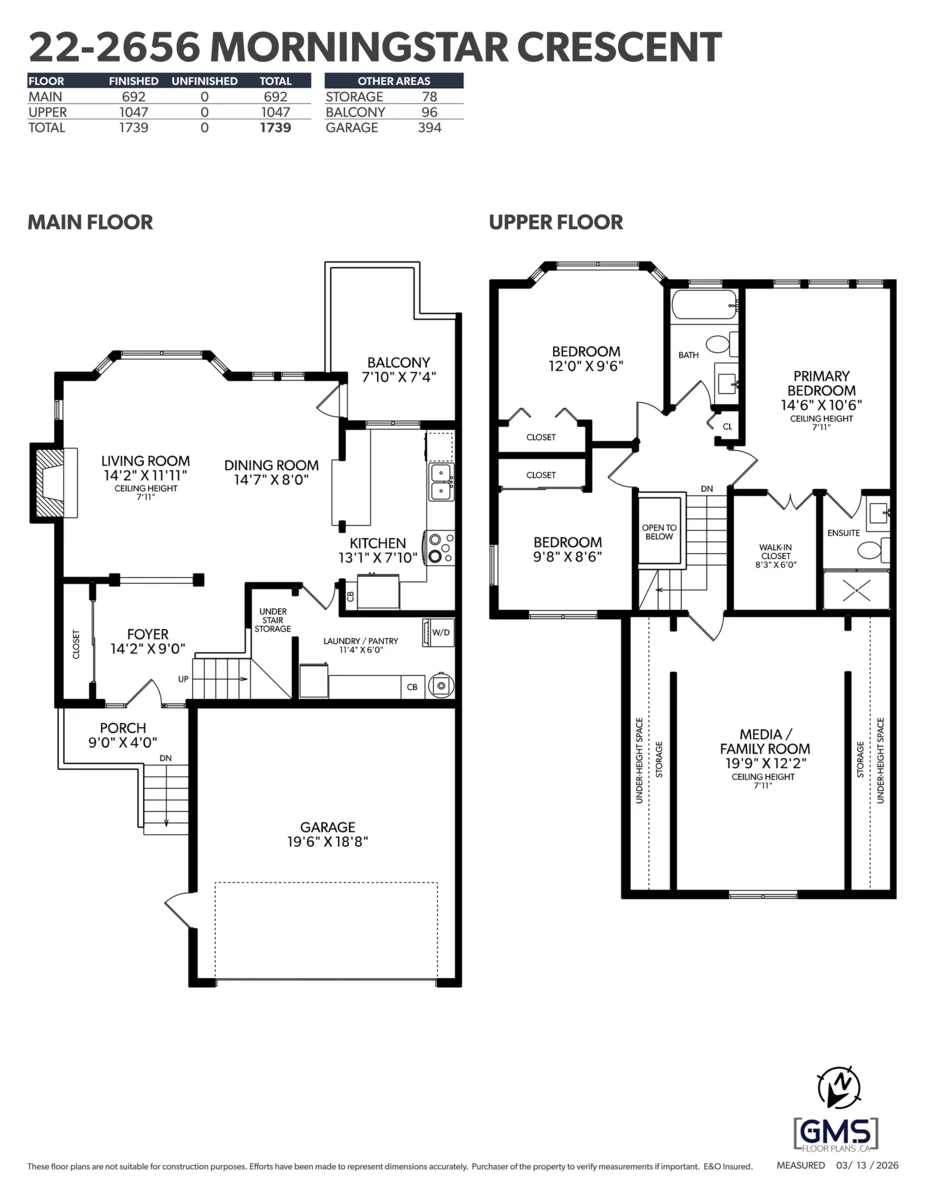 Exterior Rear Photo of 22 2656 Morningstar Crescent, Vancouver, BC
