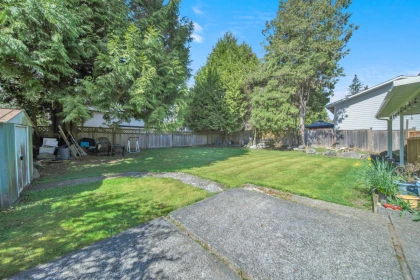 Backyard Photo of 3825 Azalea Place, Port Coquitlam, BC