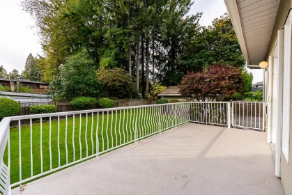Aerial View of 8108 Westlake Street, Burnaby, BC