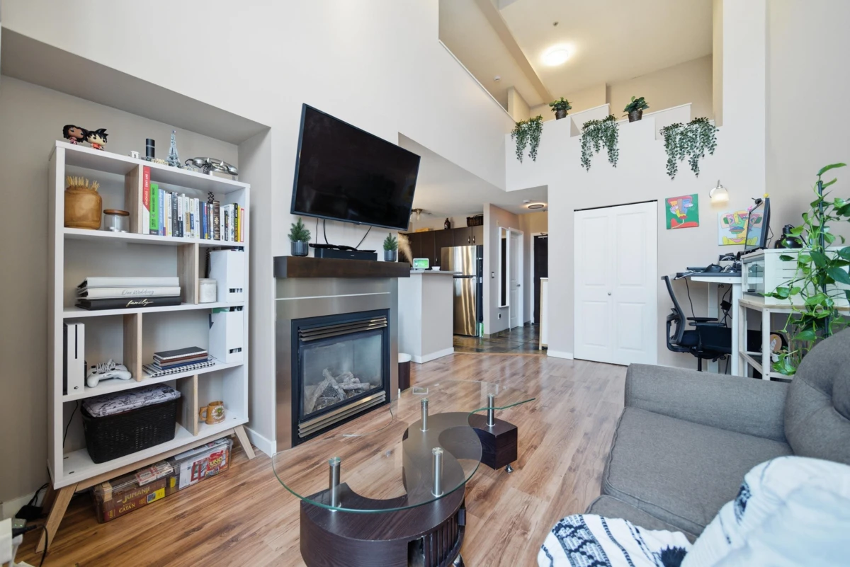 Family Room Photo of 416 10866 City Parkway, Surrey, BC