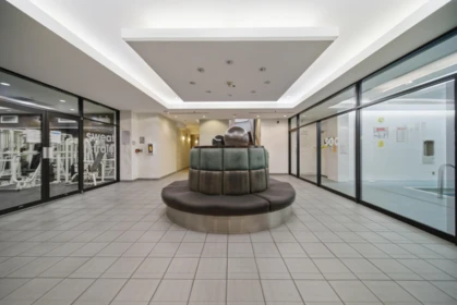 Basement Recreation Room Photo of 416 10866 City Parkway, Surrey, BC