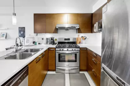 Kitchen Island Photo of 205 12339 Steveston Highway, Richmond, BC