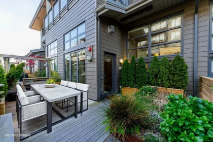 Aerial View of 131 6160 London Road, Richmond, BC