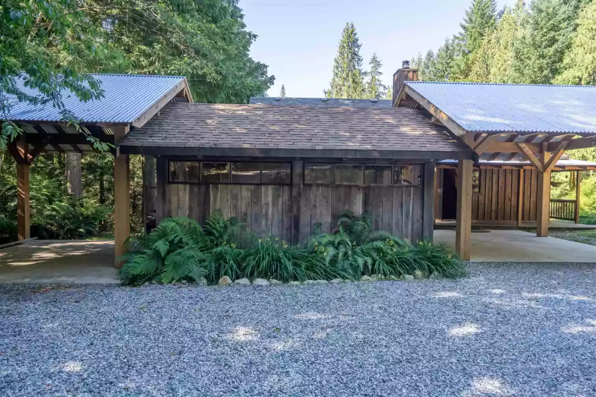 Exterior Rear Photo of 2931 Grauman Road, Roberts Creek, BC