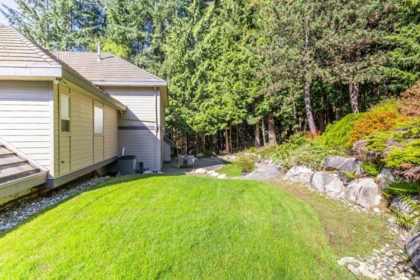 Aerial View of 1550 Rockcress Place, Coquitlam, BC